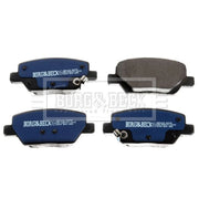 Borg & Beck 4 x Rear Brake Pad Set BBP2638