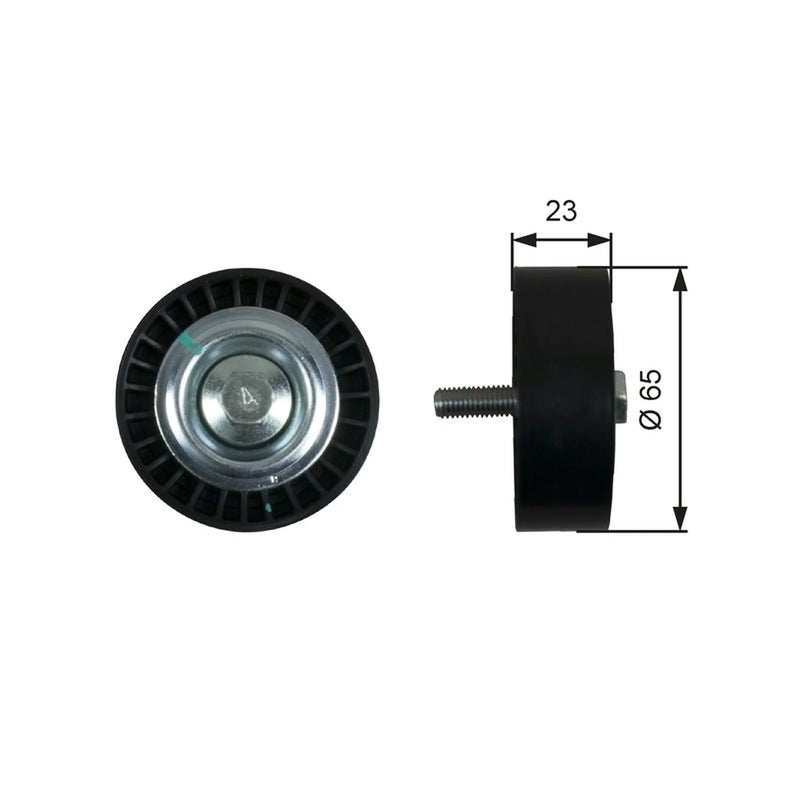 Gates V-Ribbed Belt Deflection/Guide Pulley T36622
