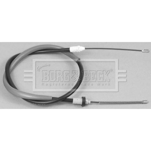 Borg & Beck Handbrake Cable Left Rear BKB2610