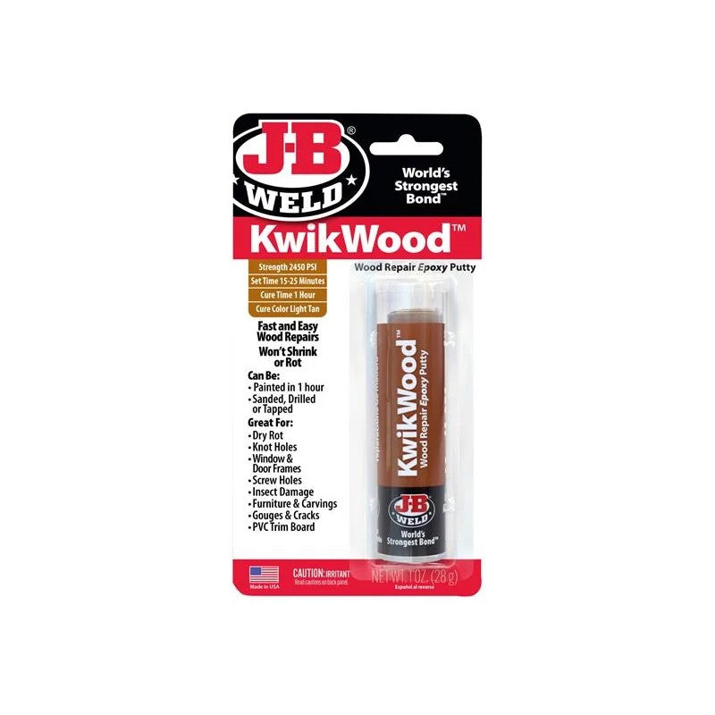 J-B Weld KwikWood™ Epoxy Putty 28g - 8257UK