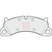 Apec Front Brake Pad Set PAD1947