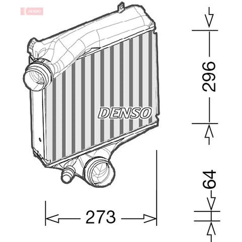 Denso Intercooler (Charge Air Cooler) DIT28023