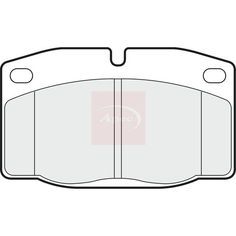 Apec Front Brake Pad Set PAD581
