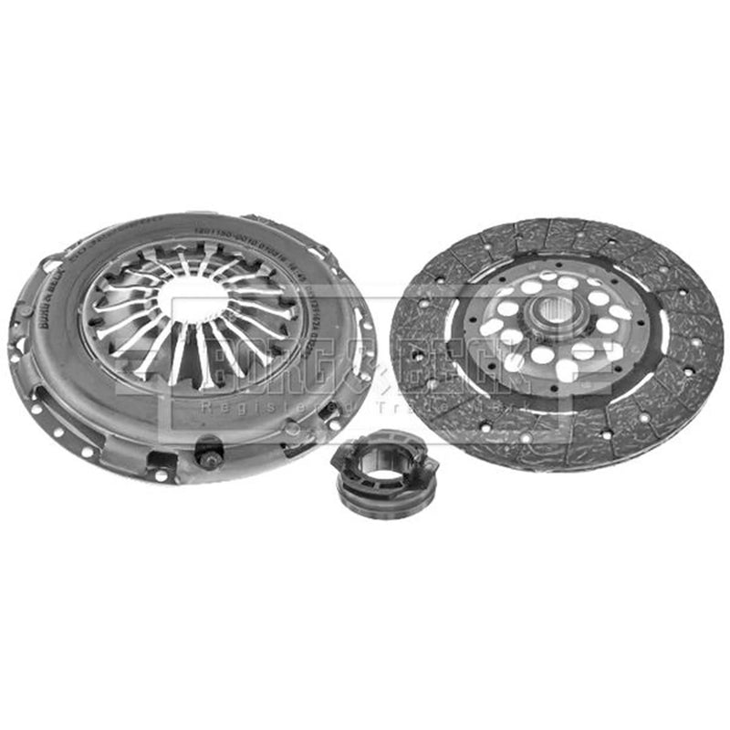 Borg & Beck Clutch Kit Set 3pc 225mm HK6861