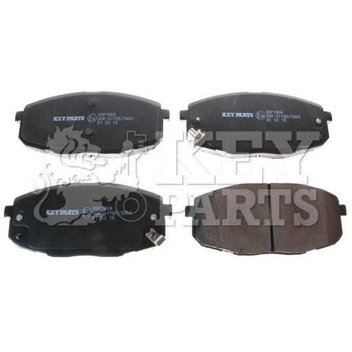 Key Parts 4 x Front Brake Pad Set KBP1868