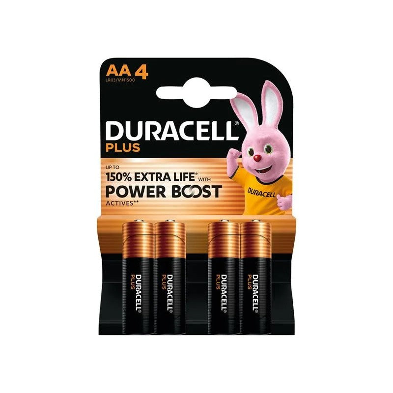 Duracell Plus Power + Power Boost AA x 4 S30943 - S30943