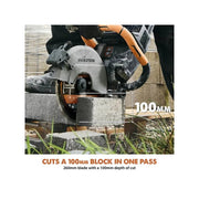 Evolution R260DCT-Li Cordless Disc Cutter 260mm 18V 2 x 8.0Ah Li-ion - 109-0001A