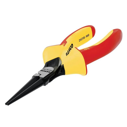 Bahco 2521S ERGO™ Insulated Round Nose Pliers 160mm (6.1/4in) - 2521 S-160