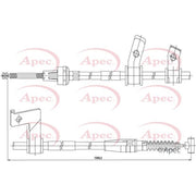 Apec Handbrake Cable Right Rear CAB1427