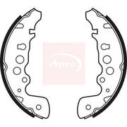Apec Brake Shoe Set Axle Kit SHU582