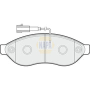 NAPA Front Brake Pad Set NBP1152