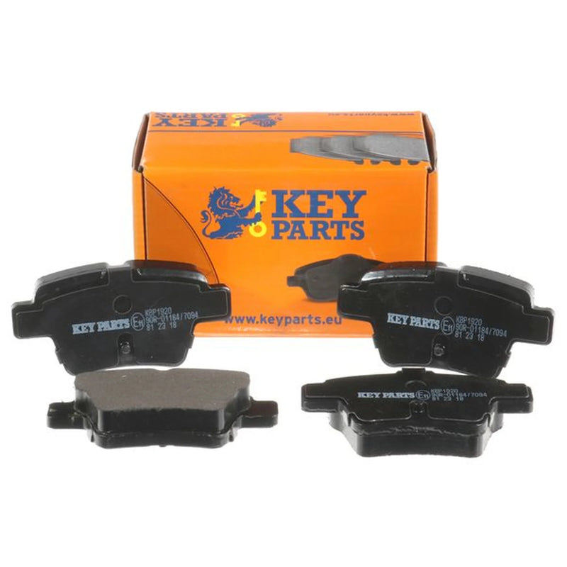 Key Parts 4 x Rear Brake Pad Set KBP1920