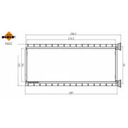 NRF Heater Matrix Core Heat Exchanger 54422