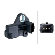 Hella Crankshaft Position Sensor frontal sided 6PU 009 163-451