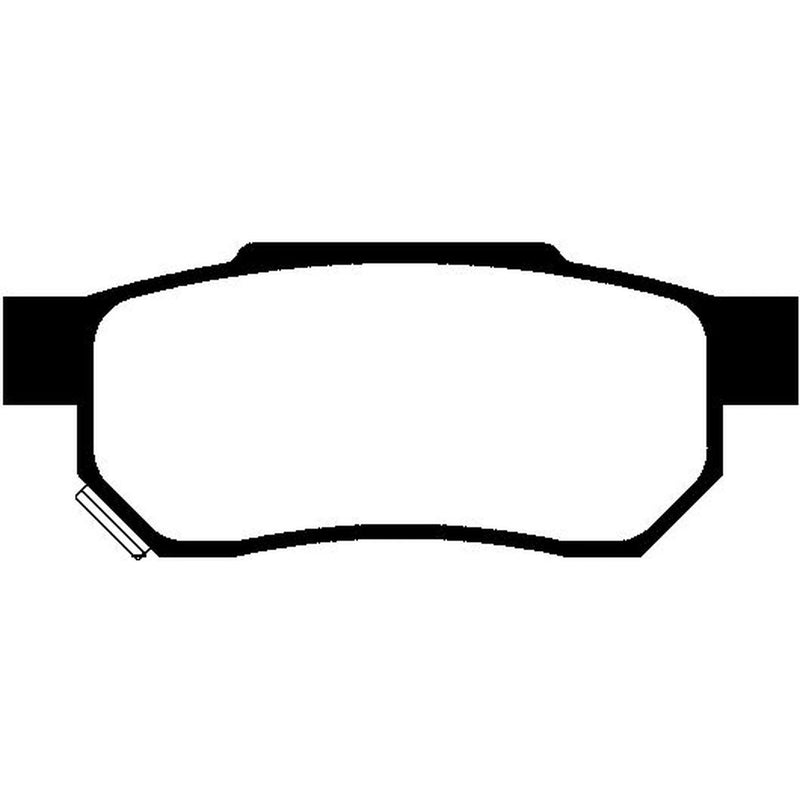 Abtex Rear Brake Pad Set PLU621