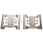 Borg & Beck Brake Pad Accessory Fitting Kit Front BBK1409