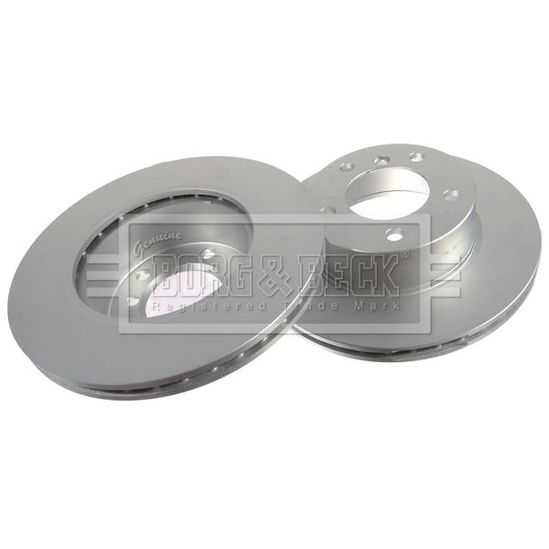 Borg & Beck 2 x Vented Front Brake Discs BBD4463