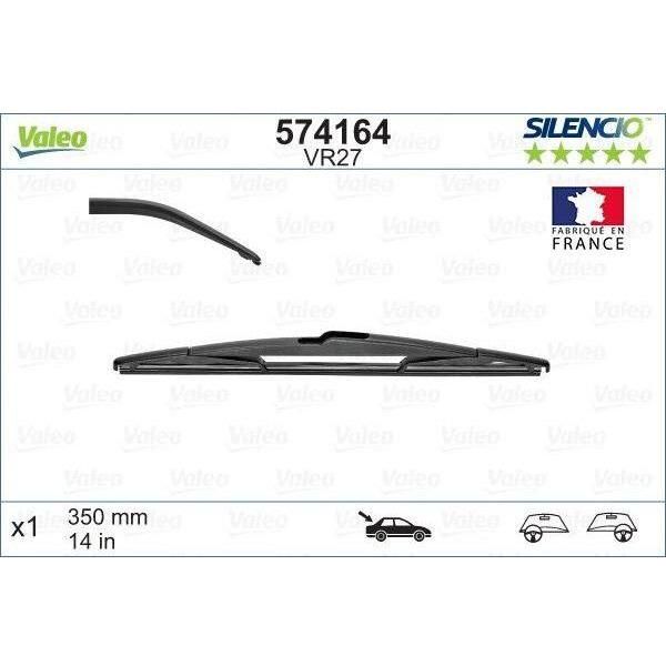 Valeo Single Wiper Blades 574164 Automotive Part Valeo  - Town Parts