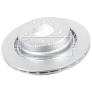 Borg & Beck 2 x Vented Front Brake Discs BBD6034S