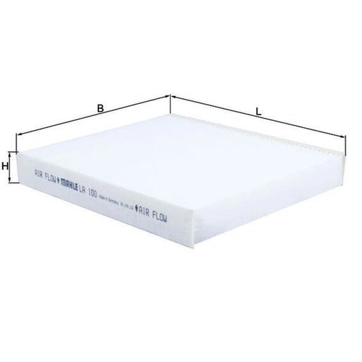 Mahle Cabin Air Filter (Pollen Filter) LA 100