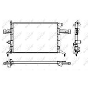 NRF Engine Radiator 53628