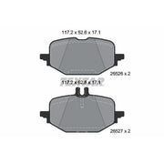 Textar Rear Brake Pad Set 2652601