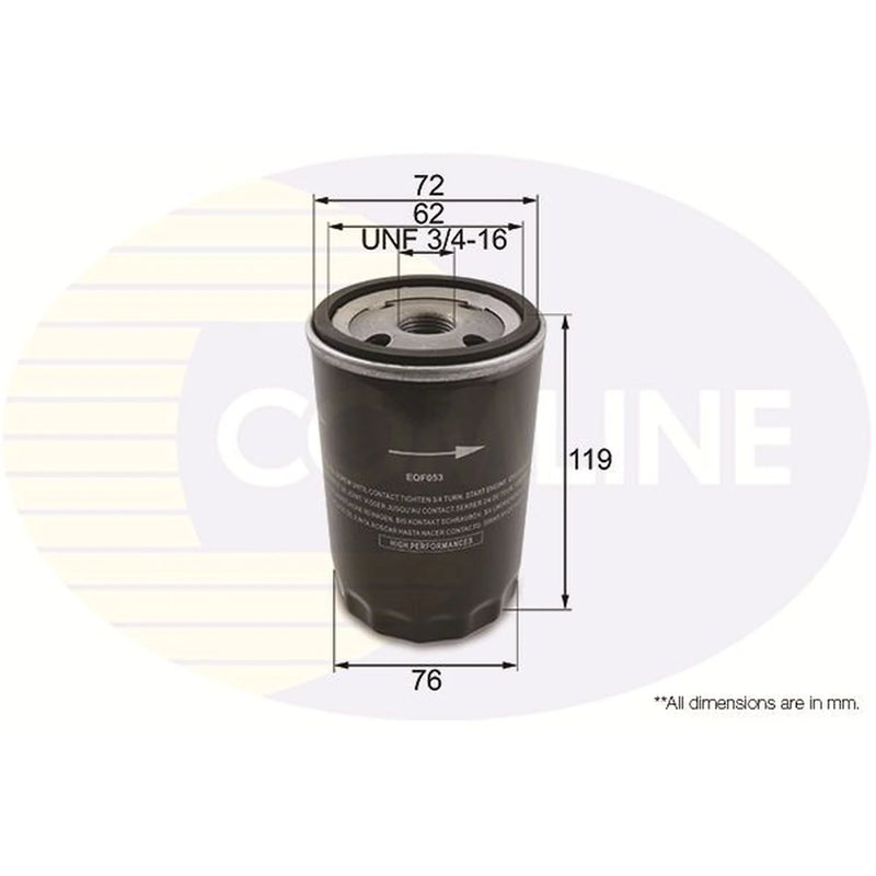 Comline Engine Oil Filter EOF053