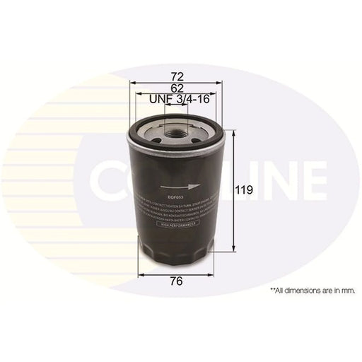 Comline Engine Oil Filter EOF053