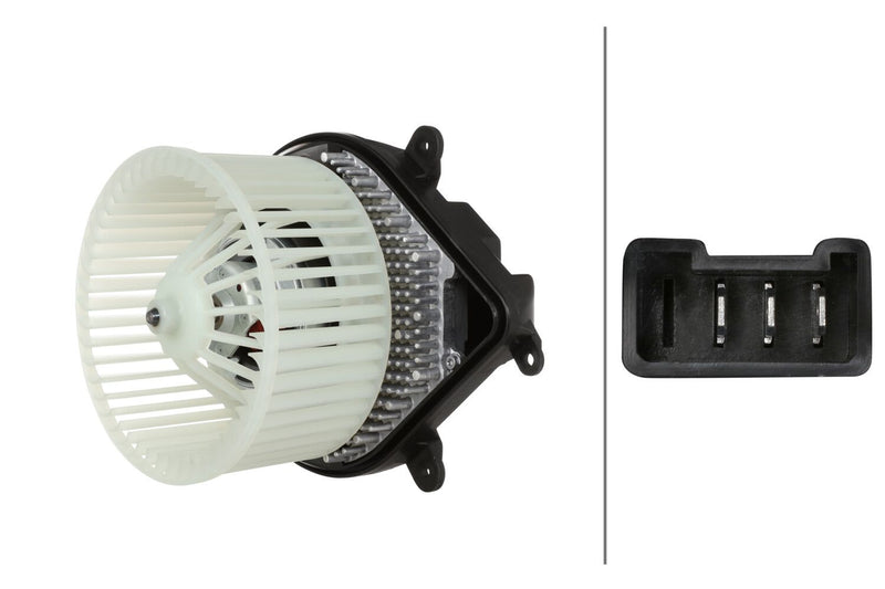 Hella 8EW 366 400-791 Interior Blower