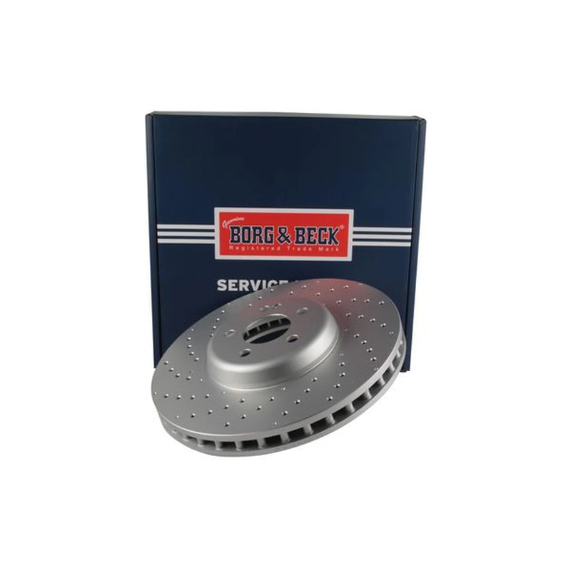 Borg & Beck 2 x / Front Brake Discs BBD7036S