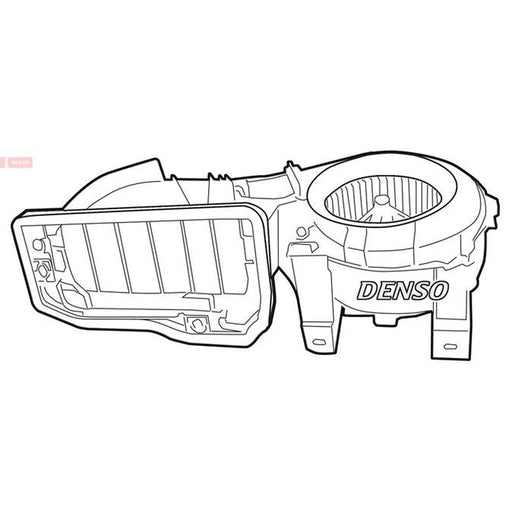 Denso Heater Blower Fan DEA23001