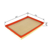 Bosch Engine Air Filter F 026 400 266