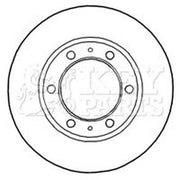Key Parts 2 x Front Brake Discs KBD4815