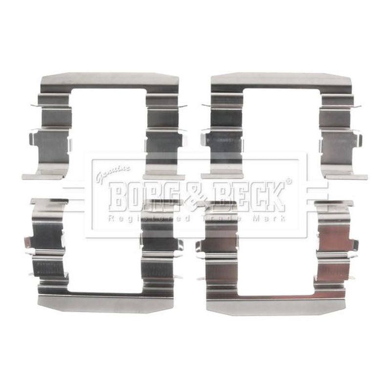 Borg & Beck Brake Pad Accessory Fitting Kit Front BBK1378