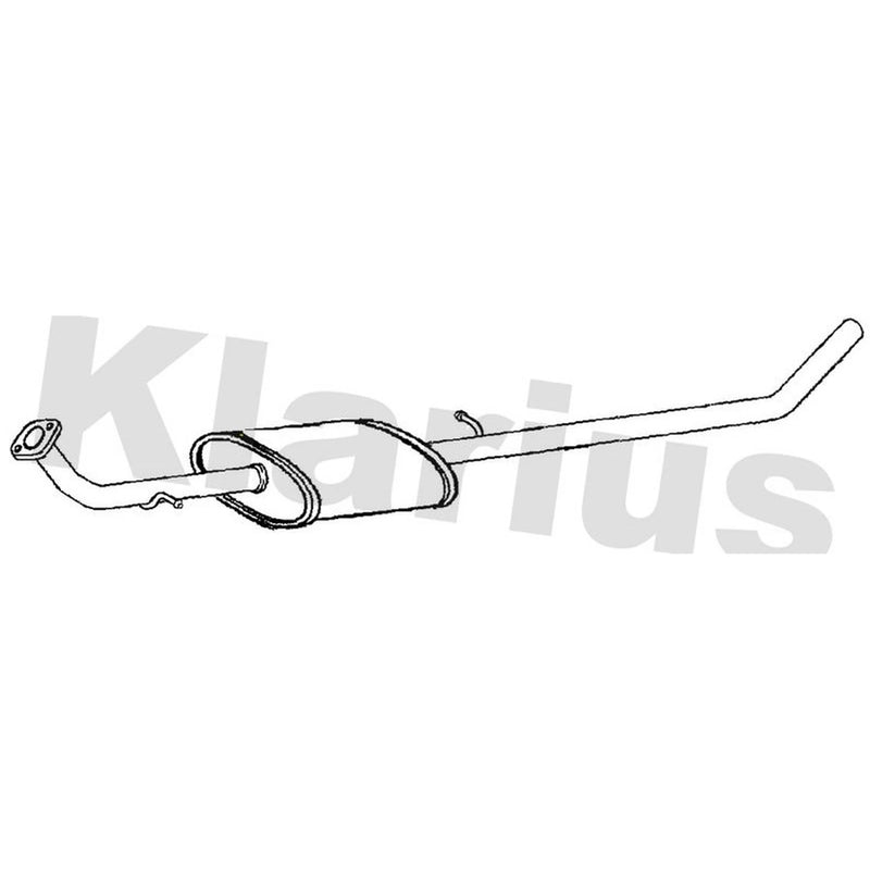 Klarius Box With Centre Pipe Centre GM772Q
