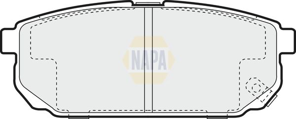 NAPA Rear Brake Pad Set
