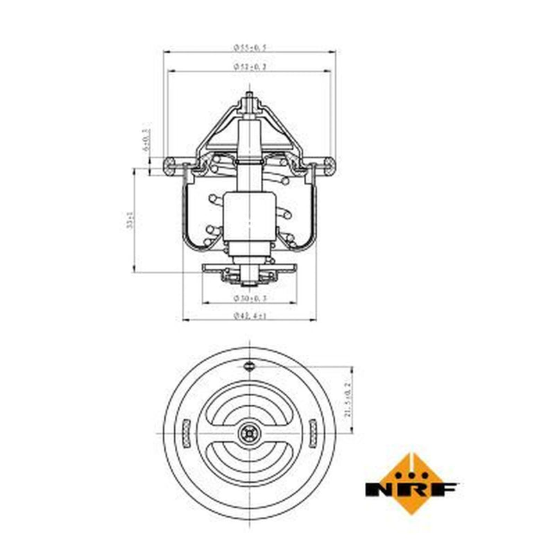 NRF Thermostat,Coolant 725134
