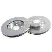 Borg & Beck 2 x Front Brake Discs BBD4807