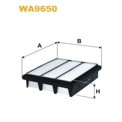 WIX Engine Air Filter WA9650