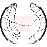 Apec Brake Shoe Set Axle Kit SHU516