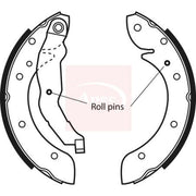 Apec Brake Shoe Set Axle Kit SHU516