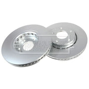 Borg & Beck 2 x Vented Front Brake Discs BBD5519