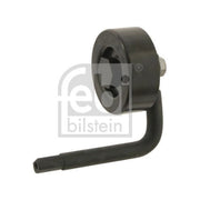 Febi V-Ribbed Belt Tensioner Pulley 70mm OD Wide Metal 30118