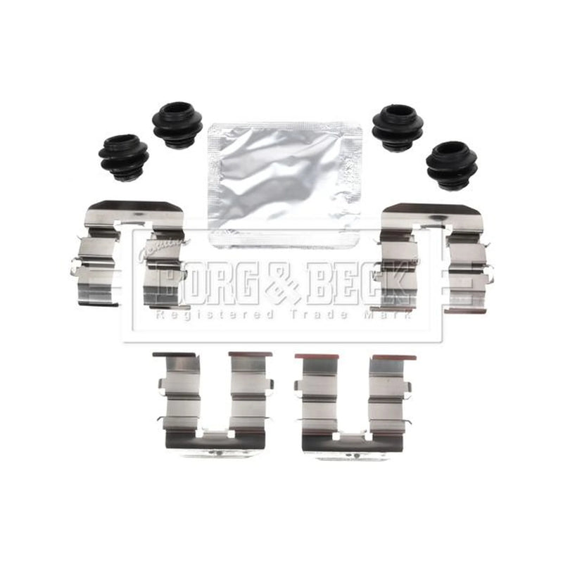 Borg & Beck Brake Pad Accessory Fitting Kit Rear BBK1264