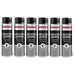 6x Simoniz Clear Acrylic Lacquer Smooth High Gloss Aerosol Spray Paint 500ml Simoniz  - Town Parts