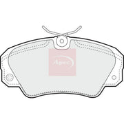 Apec Front Brake Pad Set PAD757