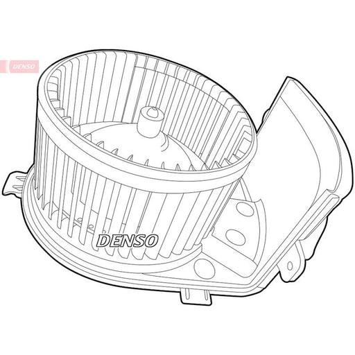 Denso Heater Blower Fan DEA23005