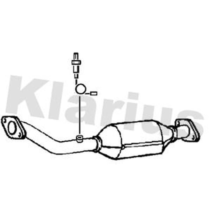 Klarius Catalyst Type Appr With Pipe 312553