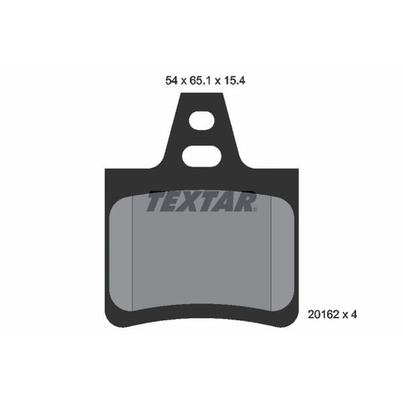 Textar Rear Brake Pad Set 2016203