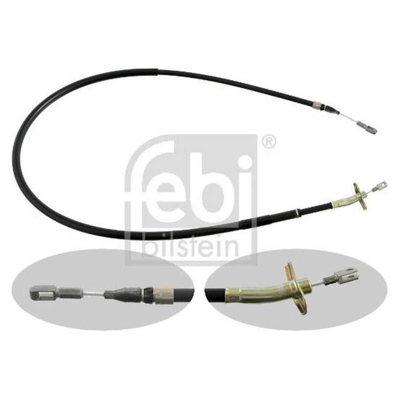 Febi Handbrake Cable Left Rear 09500